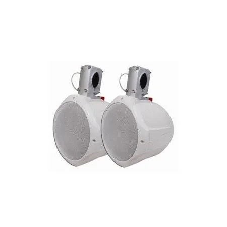 Brand New 6 1/2 inch Marine Wakeboard Two-Way Speaker Pair-White