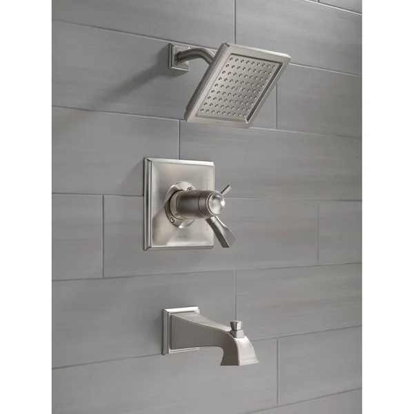 Delta Dryden T17T451-SP TempAssure 17T Series Tub & Shower Trim SpotShield Stainless