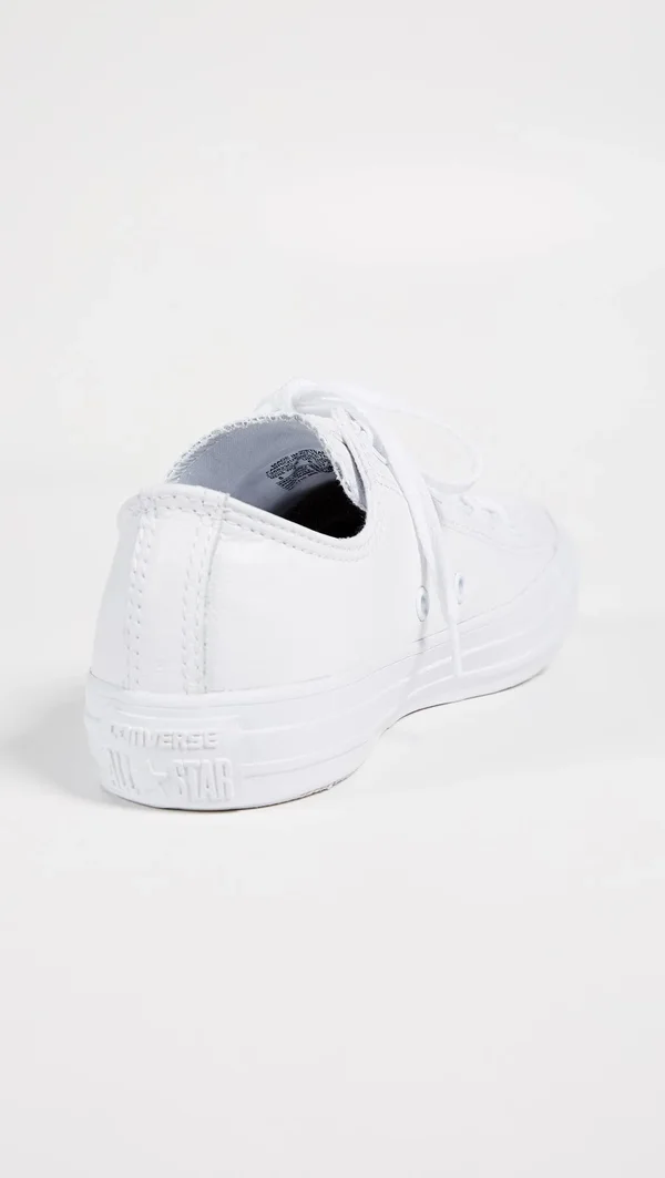 Converse Chuck Taylor All Star Sneakers White Monochrome 6.5