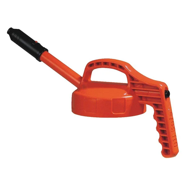 Oil Safe 100306 Stretch Spout Lid - Orange