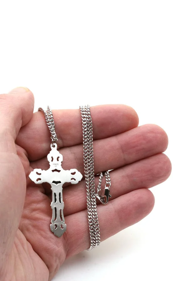Sterling Silver Crucifix Pendant