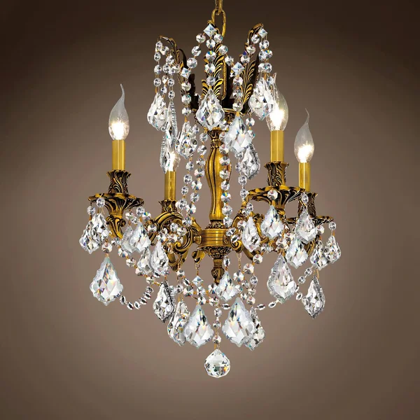 Joshua Marshal Jm Versailles 4 Light 17x22 Chandelier 701578