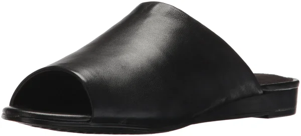 Aerosoles Women's Bitmap Slide, Size: 7, Black Leather