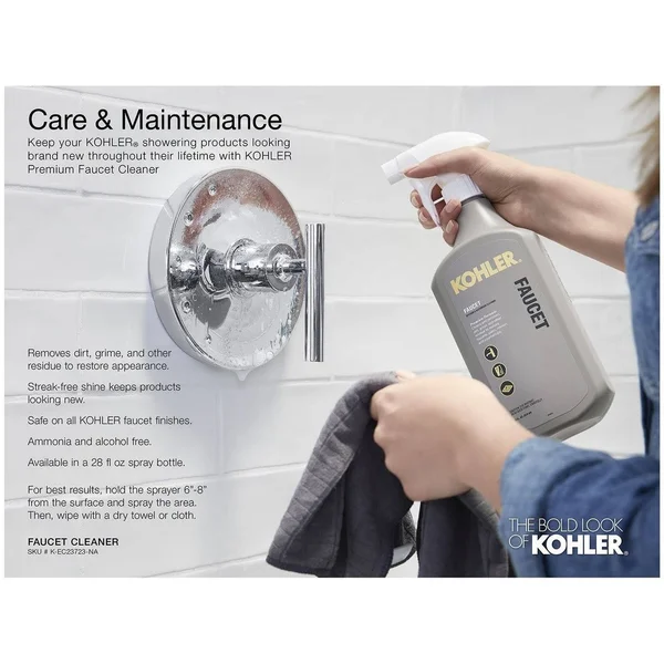 Kohler K-22165-G-2BZ 1.75 GPM Multifunction Handshower with Katalyst air-induction Technology - Oil-Rubbed Bronze