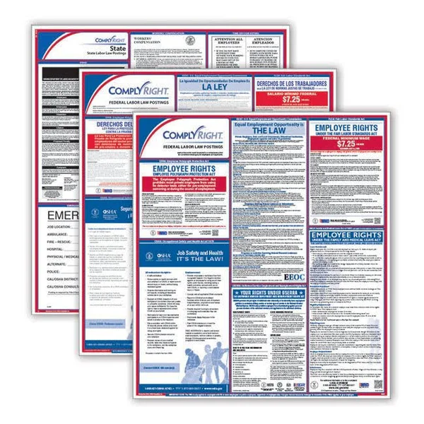 ComplyRight Federal (Bilingual) and State (English) Labor Law 1-Year Poster Service, Virginia