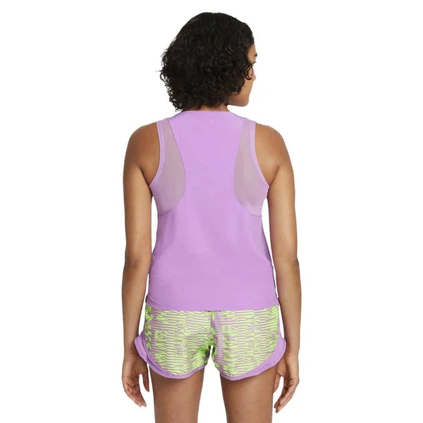 Nike Air Women's Running Tank, Size 8, Violet Shock