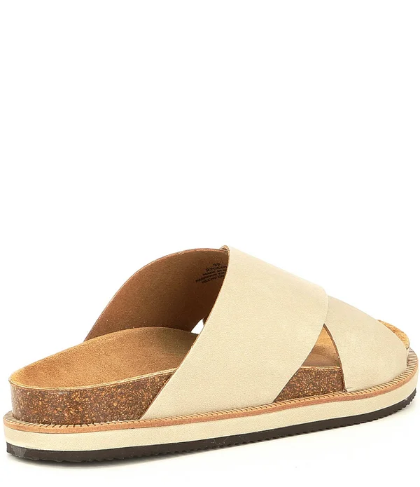 Free People Sidelines Gray Footbed Sandals - Grey - 7
