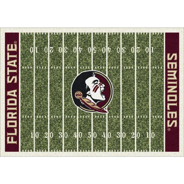 Milliken Florida State College Home Field Area Rug 3&10x22 x 5&4x22