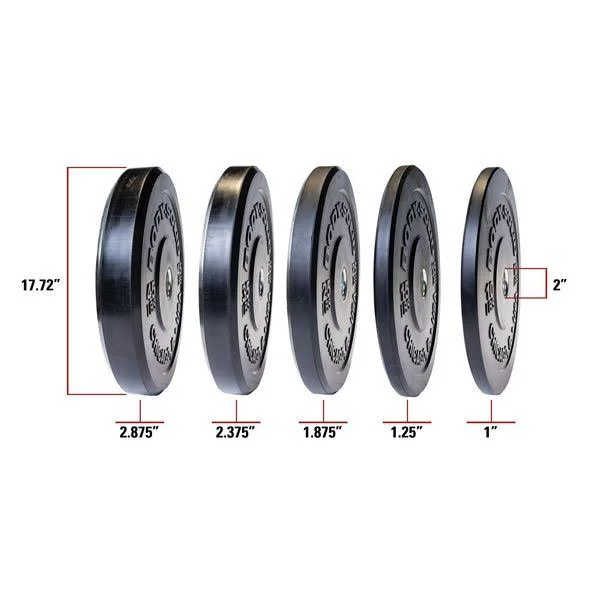Body Solid 35 lb. Chicago Extreme Bumper Plate