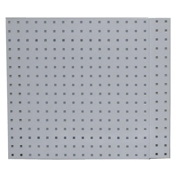 Zoro Select 6yb79 Square Hole Pegboard - Pk2, White