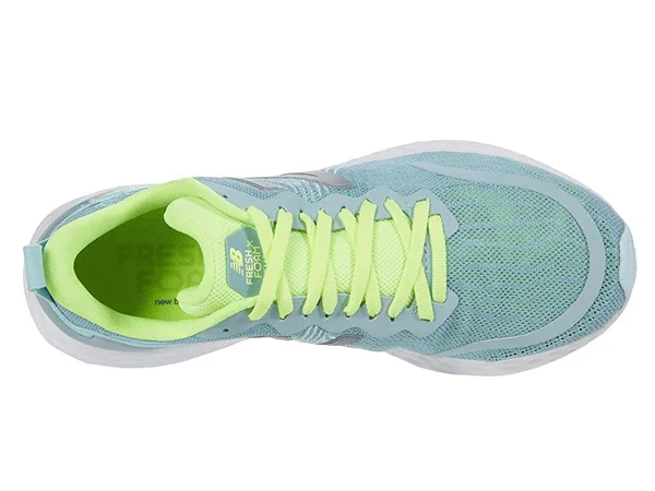 New Balance Fresh Foam Tempo Women's Running Shoes Storm Blue/Lime Glo : 7 D - Wide