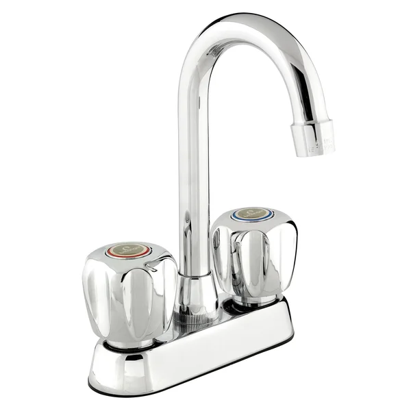 Belanger 3055W Bar Faucet with 2 Handles Polished Chrome - Round