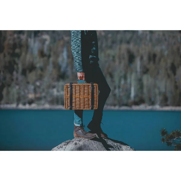 Picnic Time Champion Picnic Basket - Black