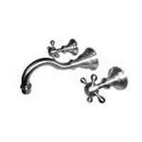 Newport Brass 3-1761/08W Victoria Wall Mount Lavatory Faucet Weathered Copper