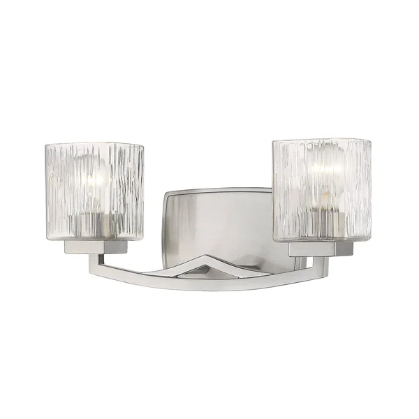 Zaid 2 Light Vanity - Brown - Bronze
