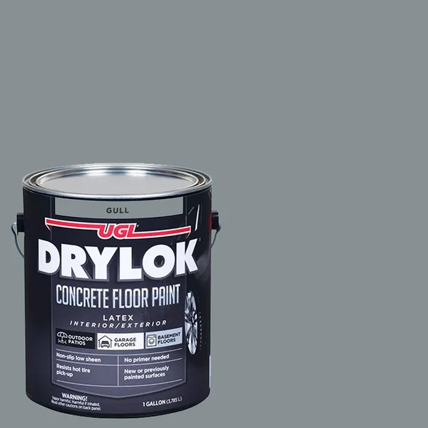 Drylok Concrete Floor Paint 1 Gallon Gull
