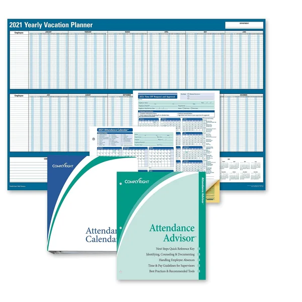 ComplyRight 2022 Attendance Tracking Kit
