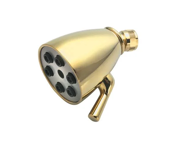California Faucets SH-04.25-ABF 6 Jet Showerhead - Antique Brass Flat