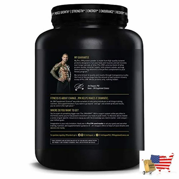 Pro JYM Protein - Natural White Chocolate Raspberry - 4 lb(s).