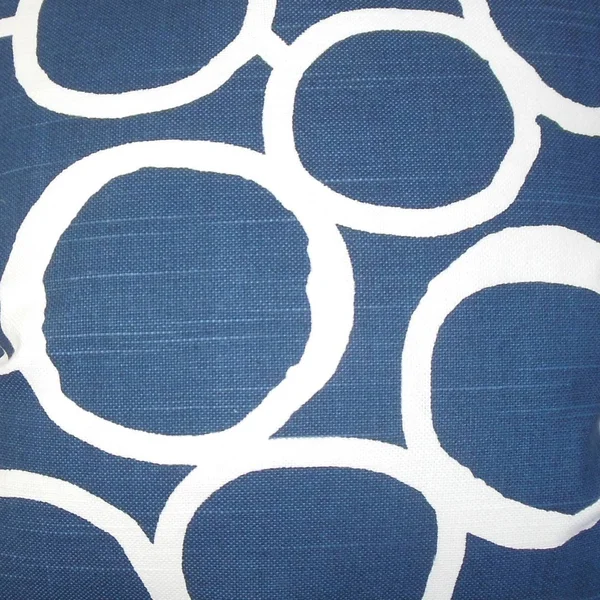 The Pillow Collection Titian Geometric Cotton Throw Pillow, Blue