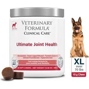 Veterinary Formula Clinical Care Ultimate Joint Health X-Large Dog Supplement, 30 Count