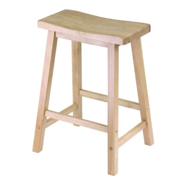 Ergode Satori 24x22 Saddle Seat Bar Stool Beech