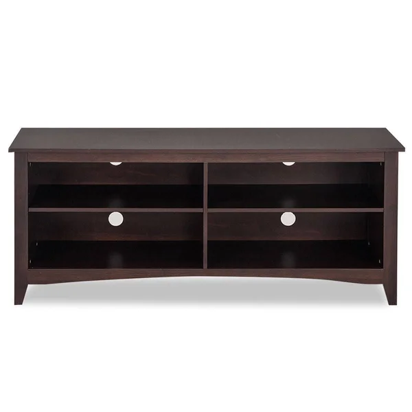 58x22 Entertainment Media Center TV Stand - Espresso