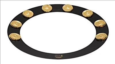 Meinl Backbeat Pro Tambourine with Brass Jingles, 13x22