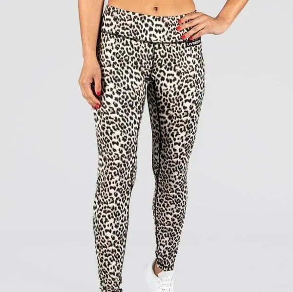 Fire Booty Leggings - Animal Print - M