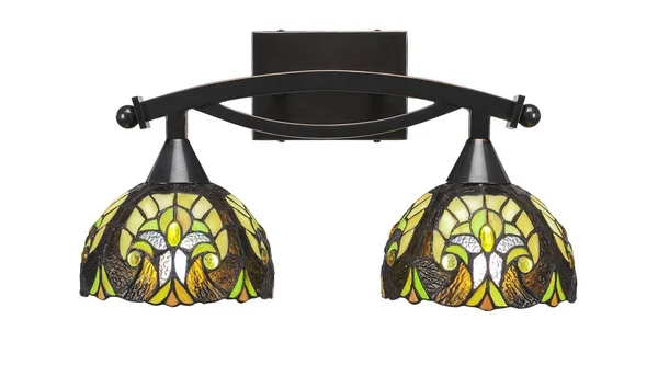 Toltec Lighting 172-BC-9945 Bow - Two Light Bath Bar Black Copper