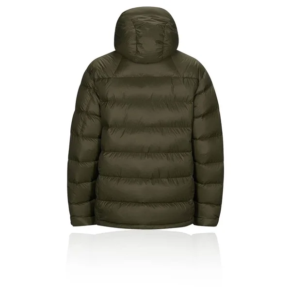 Peak Performance Frost Down Hooded Jacket - Green - Medium