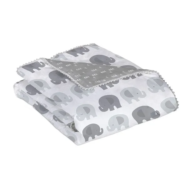 Bailey Elephant Crib Comforter Lolli Living