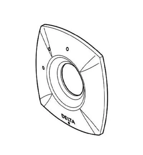 Delta RP100381RB Stryke Escutcheon - Diverter Trim 3-Setting in Venetian Bronze