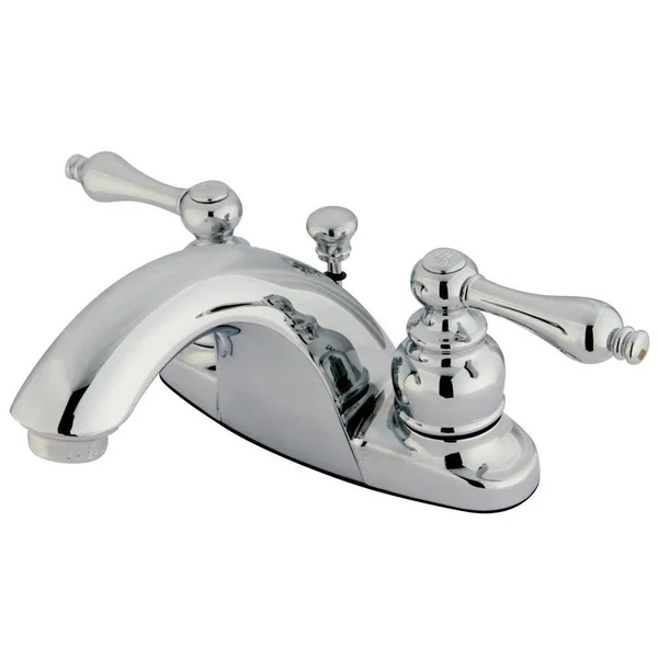 Kingston Brass KB7645AL English Country 4-Inch Centerset Lavatory Faucet, Oil Rubbed Bronze