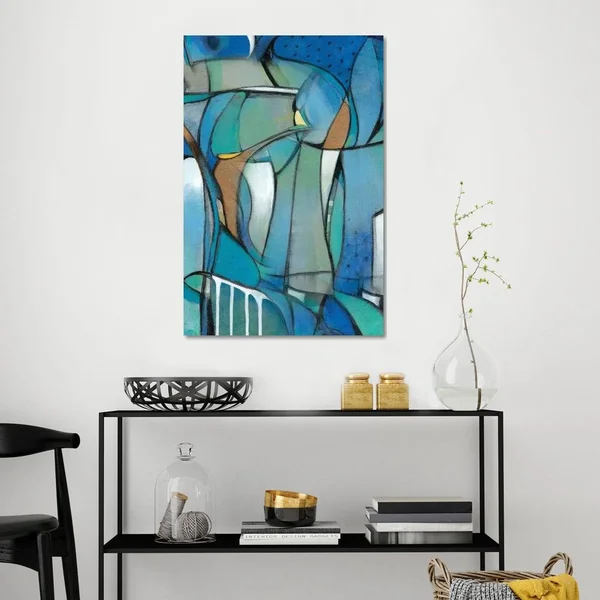 Rose Bud I Canvas Artwork Print by Tim OToole Style > Decorative > Mid-Century Modern D閏or Art art)