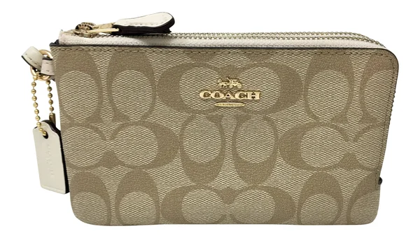 Coach Double Corner Zip Wristlet F87591-IMDQC
