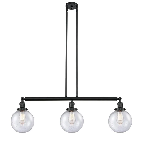 Innovations 213-PC-G204-8 Polished Chrome Large Beacon 3 Light Island Light