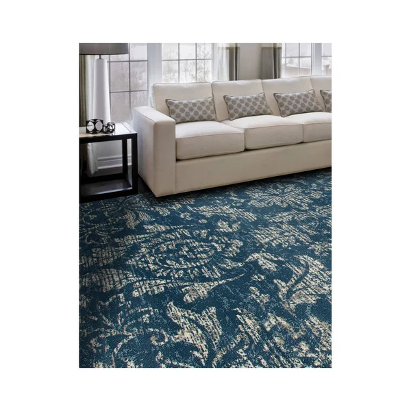Art Carpet Arabella Arabesque Blue 9 ft. x 12 ft. Area Rug