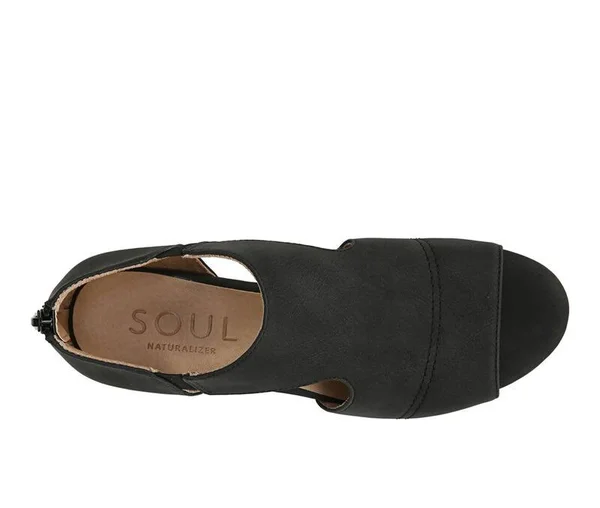 Soul Naturalizer Neena Wedge Sandal - Women's - Black