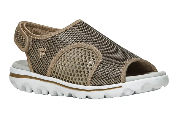 Propet Women's TravelActiv SS Gold/Black 5 M