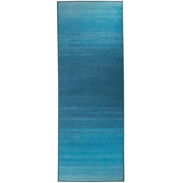 Ruggable Washable Rug - Ombre Blue 2.5& x 7&
