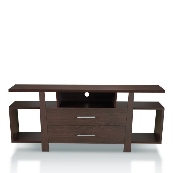 Furniture of America FGI-1788C5 Charlie Espresso Modern 59x22 TV Stand
