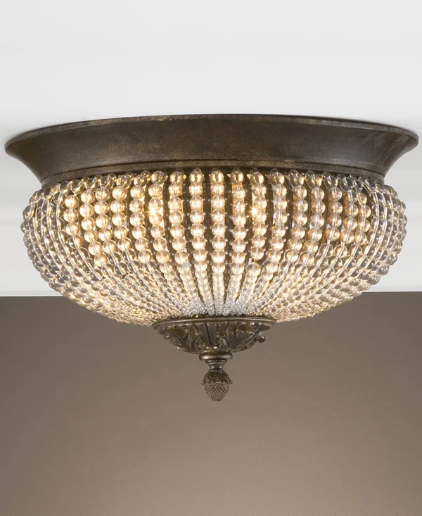 Uttermost 22222 Cristal De Lisbon Flush Mount