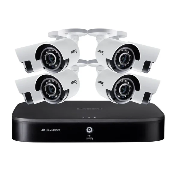 Lorex DK182-88CAE 4K Ultra HD 8-Channel Security System with 2 TB DVR