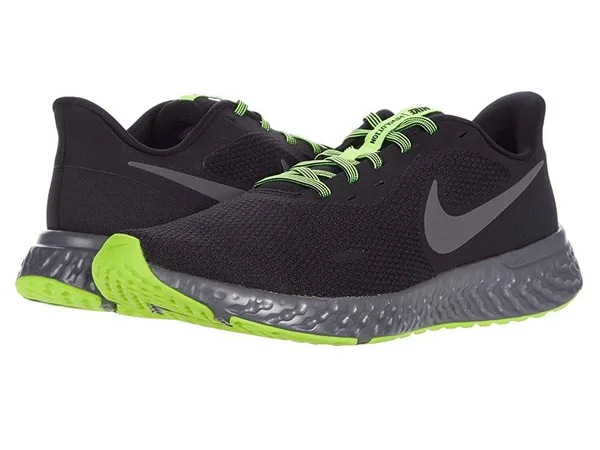 Nike Revolution 5 Men's Running Shoes, Size: 12, Black