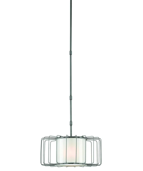 Currey & Company 9000-0264 Lamar Pendant Hiroshi Gray