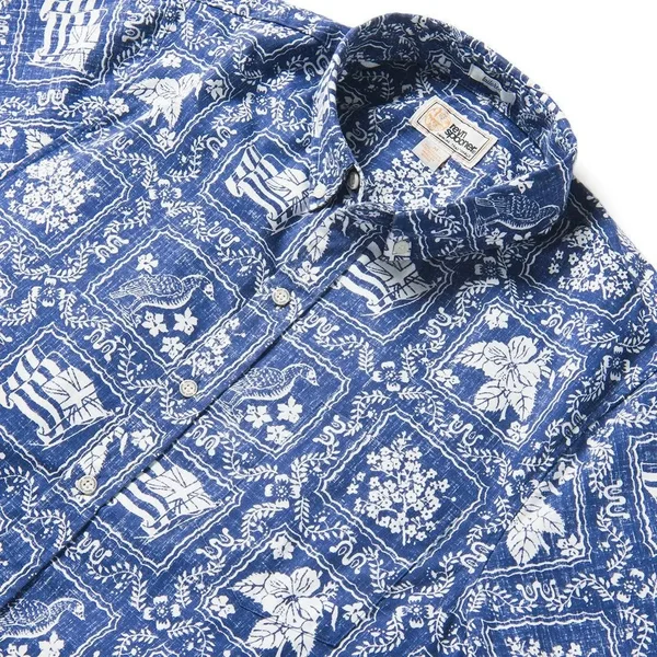 Lahaina Sailor Archive Classic, Spooner Kloth Pullover, Denim, 2XL