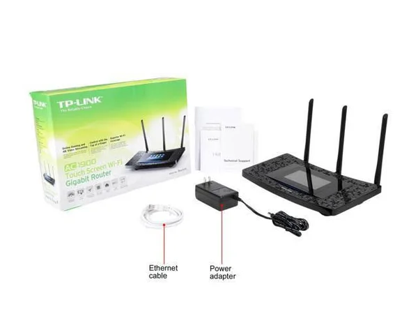 Tp-link Touch P5 AC1900 Dual-Band Touchscreen Wi-Fi AC Router with Safety Software and 2-year Warranty