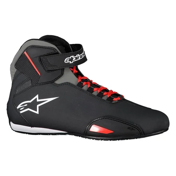 Alpinestars Sektor Shoes (7, Black/Red)
