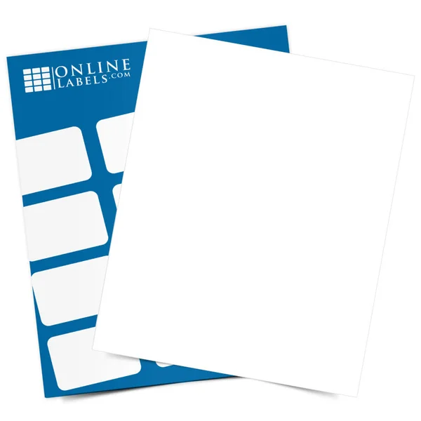 8.5x22 x 11x22 Full Sheet Labels - 100 Sheets, Weatherproof Gloss Inkjet
